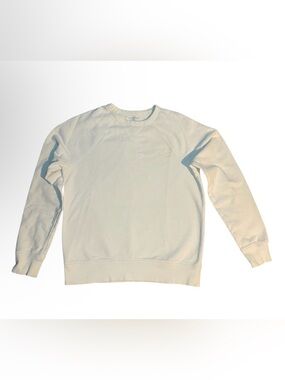 Everlane Men’s French Crewneck Sweater in white